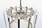 Murano Glass and Chrome Chandelier from Barovier and Toso, 1970s 16