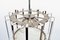 Murano Glass and Chrome Chandelier from Barovier and Toso, 1970s, Immagine 16