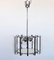 Murano Glass and Chrome Chandelier from Barovier and Toso, 1970s, Image 13