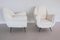 Set of Italian Armchairs with Brass Stiletto Feet, 1960s 13