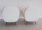 Set of Italian Armchairs with Brass Stiletto Feet, 1960s 14
