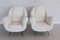Set of Italian Armchairs with Brass Stiletto Feet, 1960s 2