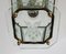 Vintage Italian Lantern in Crystal Cut Glass and Brass, 1950s 13