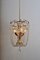 Austrian Crystal Glass and Brass Chandelier, 1950s 4