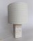 Lámpara de mesa italiana de mármol travertino, años 70, Imagen 9