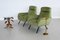 Italian Armchairs in Green Velvet, 1960s, Set of 2 5