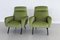 Italian Armchairs in Green Velvet, 1960s, Set of 2, Immagine 7