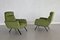 Italian Armchairs in Green Velvet, 1960s, Set of 2 6