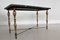Italian Coffee Table with Marble Top and Brass Base, 1950s 11