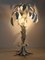 Mid-Century White Palm Tree Table Lamp by Hans Kögl, 1970s 2