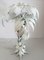 Mid-Century White Palm Tree Table Lamp by Hans Kögl, 1970s, Image 4