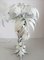 Mid-Century White Palm Tree Table Lamp by Hans Kögl, 1970s, Immagine 12
