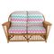 Italian Bamboo and Rattan Sofa, Image 1