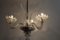 Italian Murano Glass Chandelier, 1950s, Immagine 12