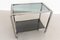Italian Bar Cart or Trolley in Brass and Chrome, 1970s, Image 10