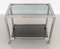 Italian Bar Cart or Trolley in Brass and Chrome, 1970s, Image 3