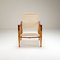 Linen Safari Chair by Kaare Klint Rud Rasmussen, Denmark, 1950s, Immagine 2