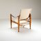 Linen Safari Chair by Kaare Klint Rud Rasmussen, Denmark, 1950s 6