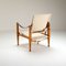 Linen Safari Chair by Kaare Klint Rud Rasmussen, Denmark, 1950s, Image 6