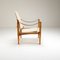 Linen Safari Chair by Kaare Klint Rud Rasmussen, Denmark, 1950s, Image 4