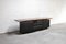 Burl Wood and Black Lacquer Sideboard from Roche Bobois, 1980s 1