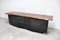 Burl Wood and Black Lacquer Sideboard from Roche Bobois, 1980s 8