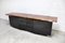 Burl Wood and Black Lacquer Sideboard from Roche Bobois, 1980s, Immagine 8