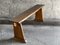 Brutalist Wooden Bench, 1950s 5