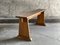 Brutalist Wooden Bench, 1950s, Image 12