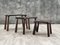 Vintage Brutalist Nesting Tables, 1970, Set of 3, Image 13