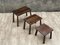 Vintage Brutalist Nesting Tables, 1970, Set of 3 9