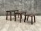 Vintage Brutalist Nesting Tables, 1970, Set of 3, Immagine 3