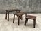 Vintage Brutalist Nesting Tables, 1970, Set of 3, Image 10