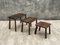 Vintage Brutalist Nesting Tables, 1970, Set of 3, Immagine 6