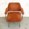 Fauteuil Space Age en Chenille Corail, 1970s 7