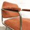Space Age Armchair in Coral Chenille, 1970s, Image 8