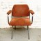 Fauteuil Space Age en Chenille Corail, 1970s 2