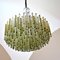 Chandelier with 330 Triedri in two-colored Murano Glass from Venini, 1950s 11