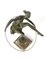 Art Deco Dancer with Hoop by Bruno Zach, Bronze on Marble Sculpture, 1920s, Image 4
