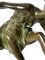 Art Deco Dancer with Hoop by Bruno Zach, Bronze on Marble Sculpture, 1920s, Image 7