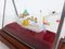Glass Case with Handmade Viking ship, 1960s, Image 2