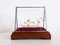 Glass Case with Handmade Viking ship, 1960s, Image 1