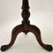 Antique Victorian Style Mahogany Side Table 7