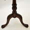 Antique Victorian Style Mahogany Side Table 9
