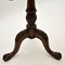 Antique Victorian Style Mahogany Side Table, Image 9