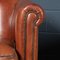 20th Century Dutch Sheepskin Leather Club Chairs, Set of 2, Image 12