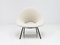 Italian Easy Chair in Fluffy Pierre Frey Fabric, 1950s 6