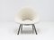 Italian Easy Chair in Fluffy Pierre Frey Fabric, 1950s, Image 6