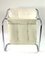 Chrome Plated Tubular Steel Chairs with Canvas Upholstery, Set of 4, 1970s, Image 7