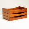 Teak Desk Organisers by Arne Vodder, Denmark, 1960s, Set of 3 7